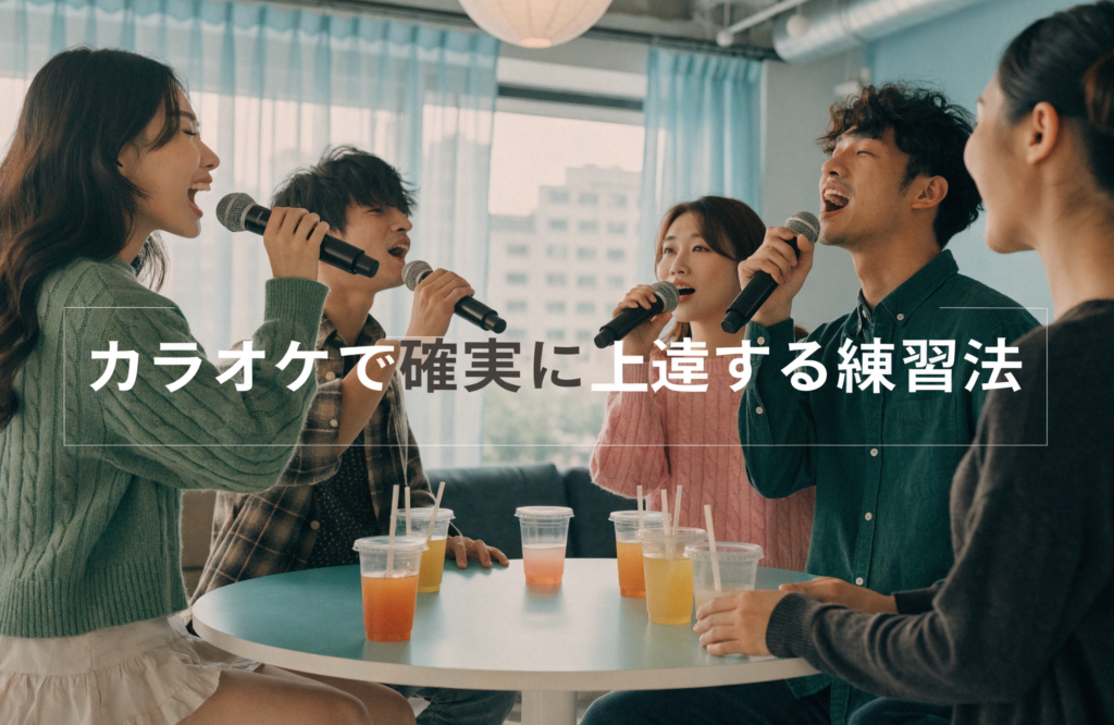 カラオケで上手くなる方法！